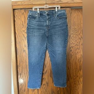 Madewell Perfect Vintage Jeans Size 33 Regular